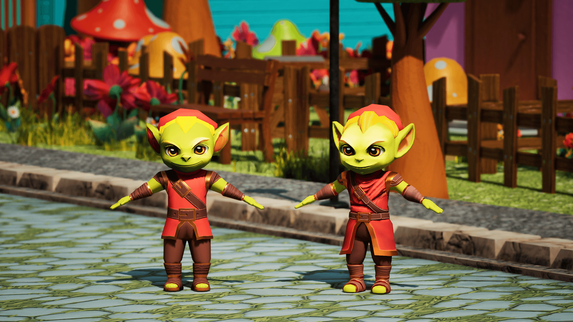 Green Goblin Animated Character UNREAL ENGINE Low-poly 3D model_5