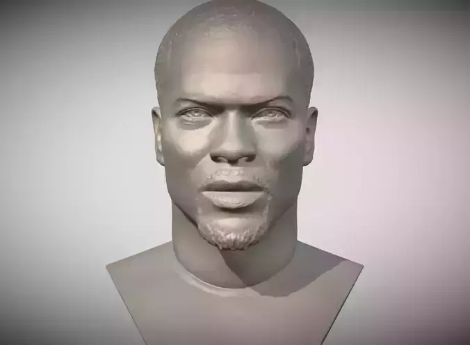 Kevin Hart bust 3D print model