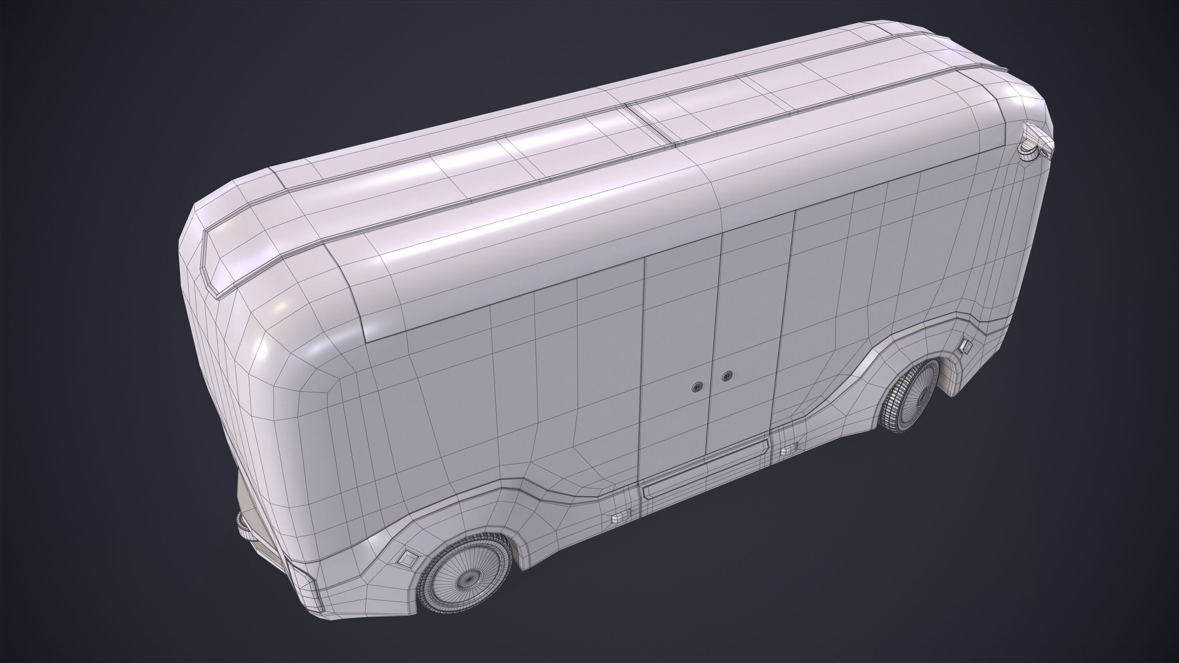Bus Self Driving 3D model_12