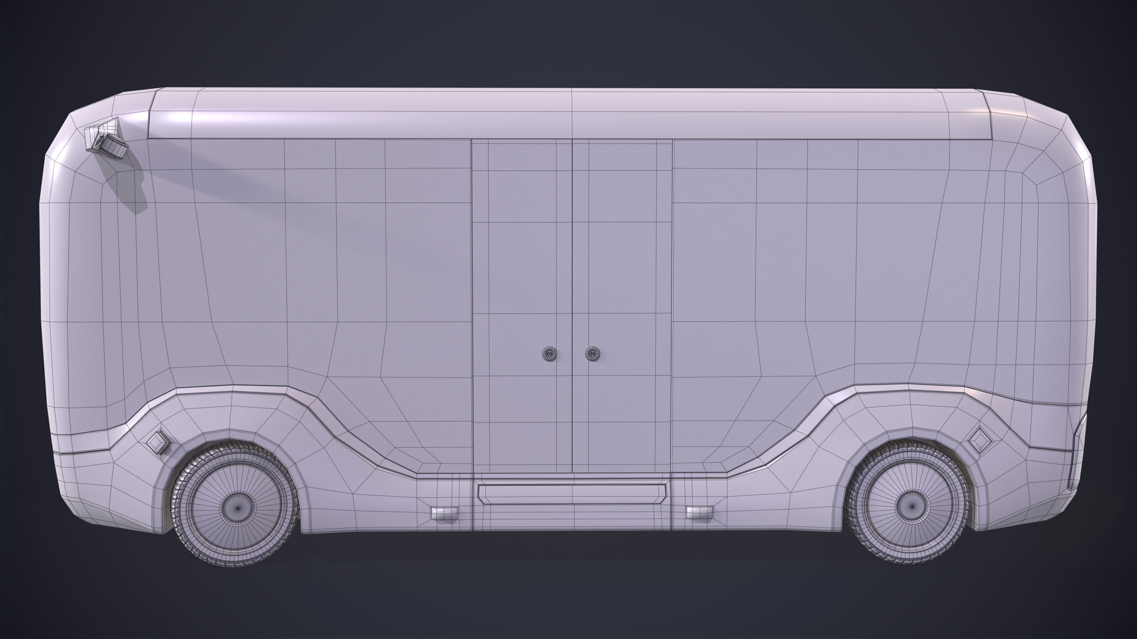 Bus Self Driving 3D model_10