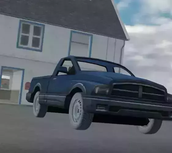 FREEFIRE 4x4 CAR 3D MODEL