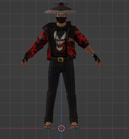 Venom Bundle Freefire  3D model_3