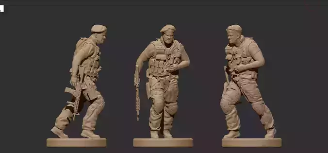 Resident Evil 3 Mikhail Viktor STL and OBJ 3D print model