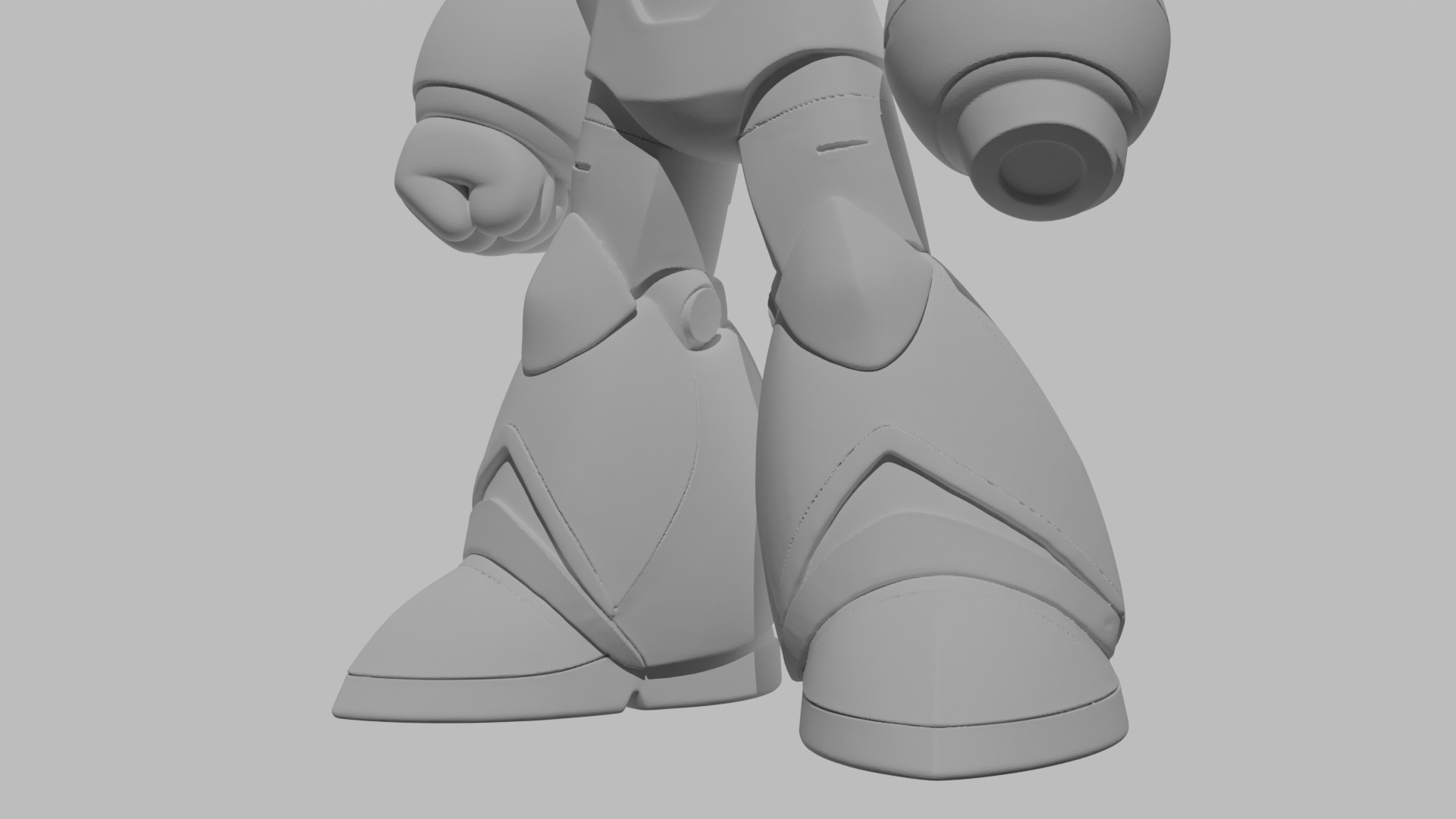 MEGA MAN X CHIBI 3D print model_5