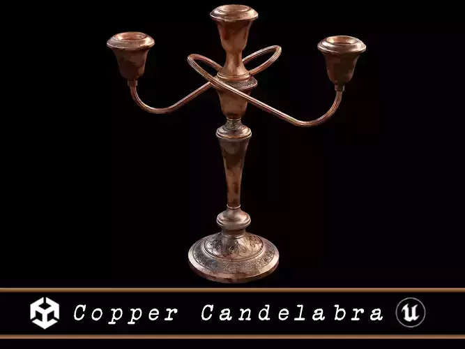 Copper Candelabra