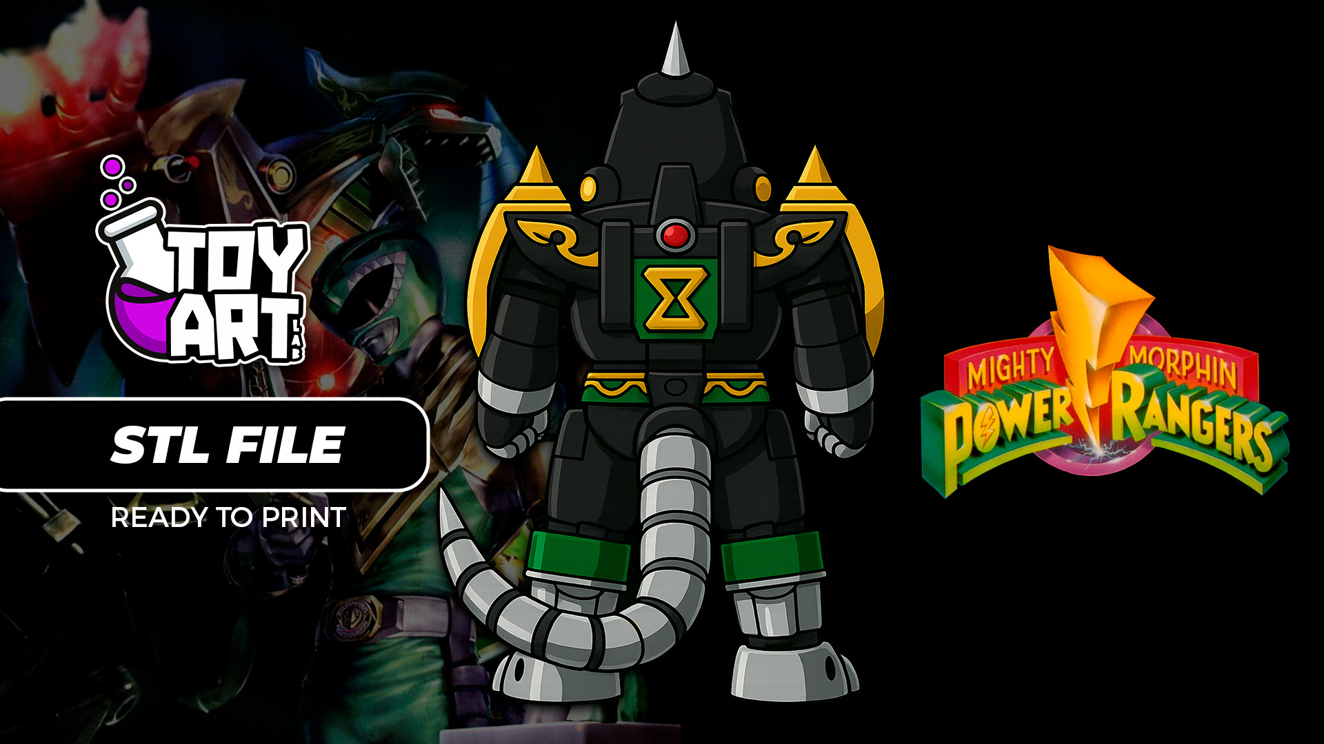 DRAGONZORD CHIBI - Power Rangers 3D print model_2
