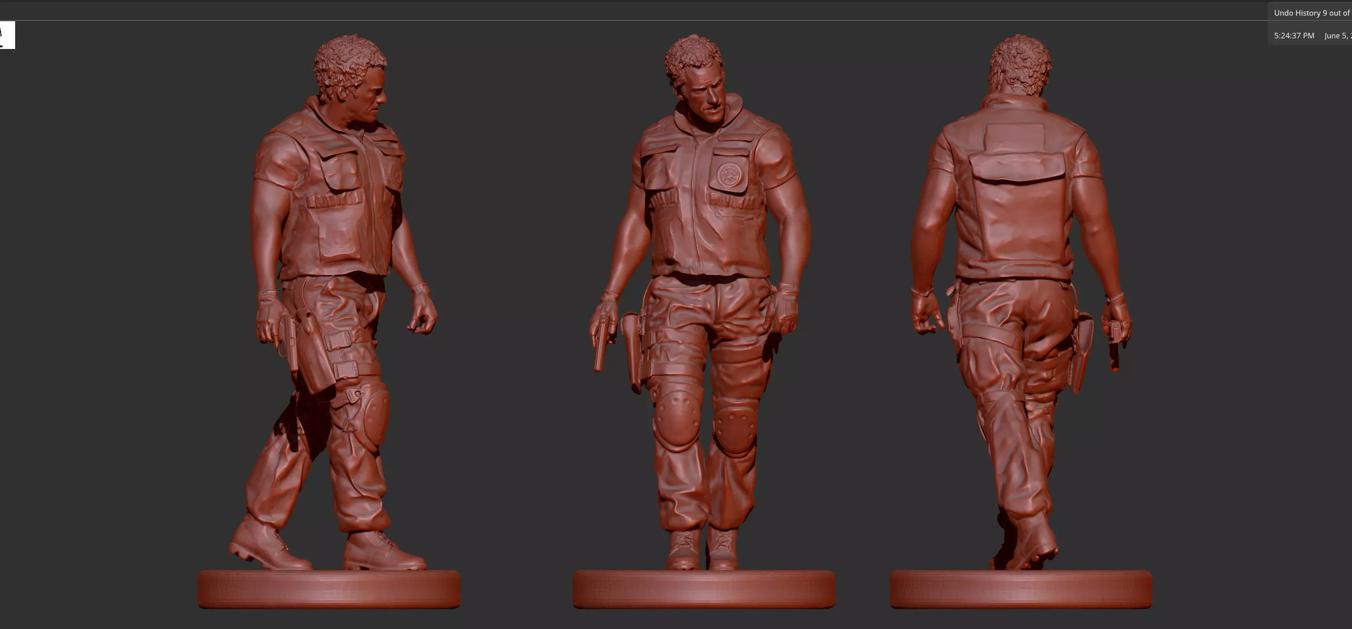 Resident Evil 3 Nikolai Zinoviev 3D print model_0