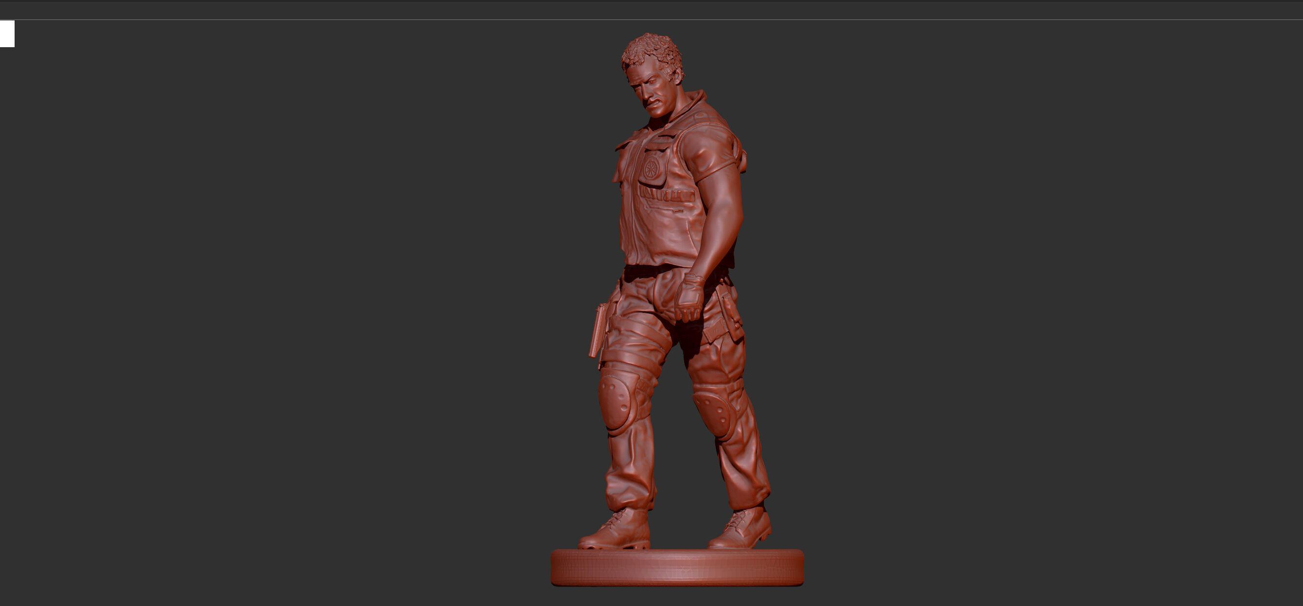 Resident Evil 3 Nikolai Zinoviev 3D print model_2