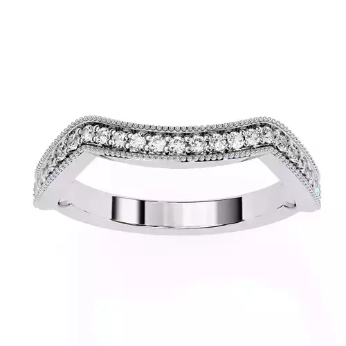 ROUND DIAMOND RING -CAD-185 