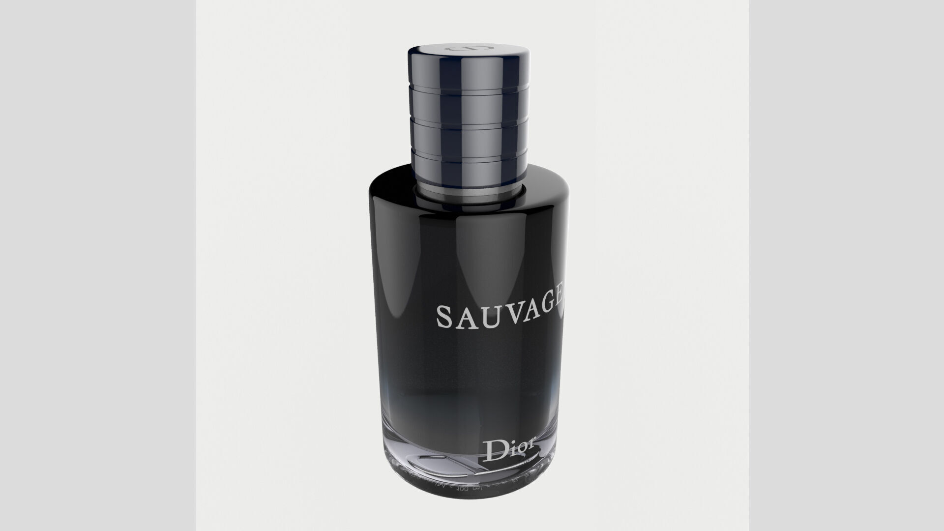 Sauvage Perfume 100ml Detailed Low High Subdiv Unwrapped Low-poly 3D model_2