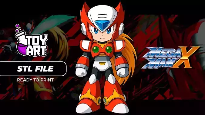 ZERO CHIBI - MEGA MAN X 