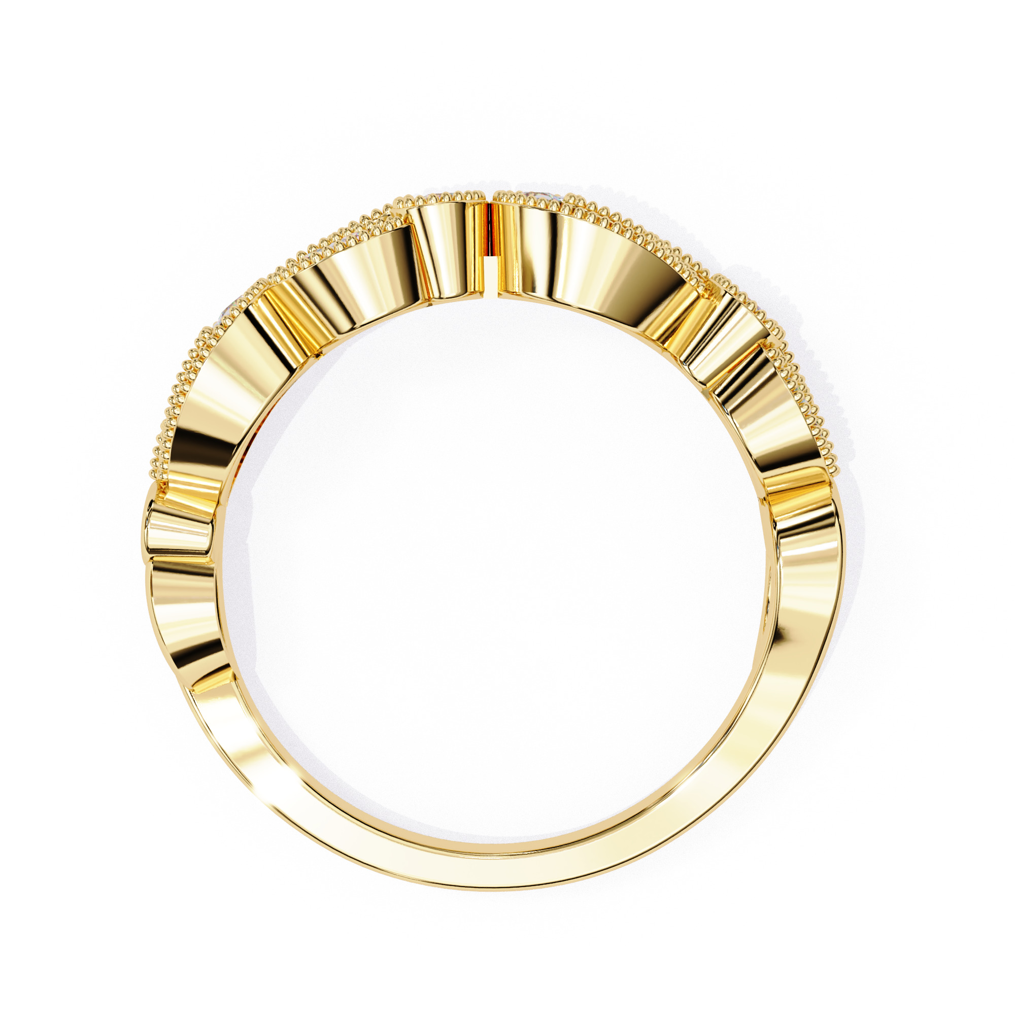 ROUND DIAMOND RING -CAD-186 3D model_18