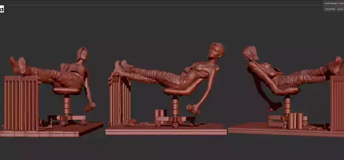 Cyberpunk 2077 Judy Alvarez 3D print model