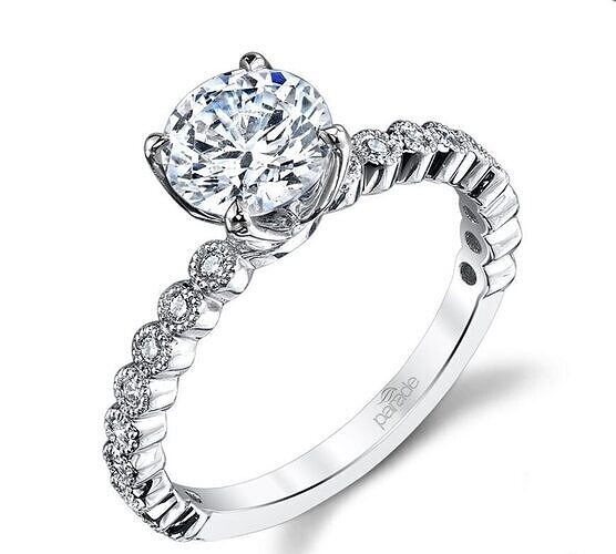 Diamond  ring 01 3D print model
