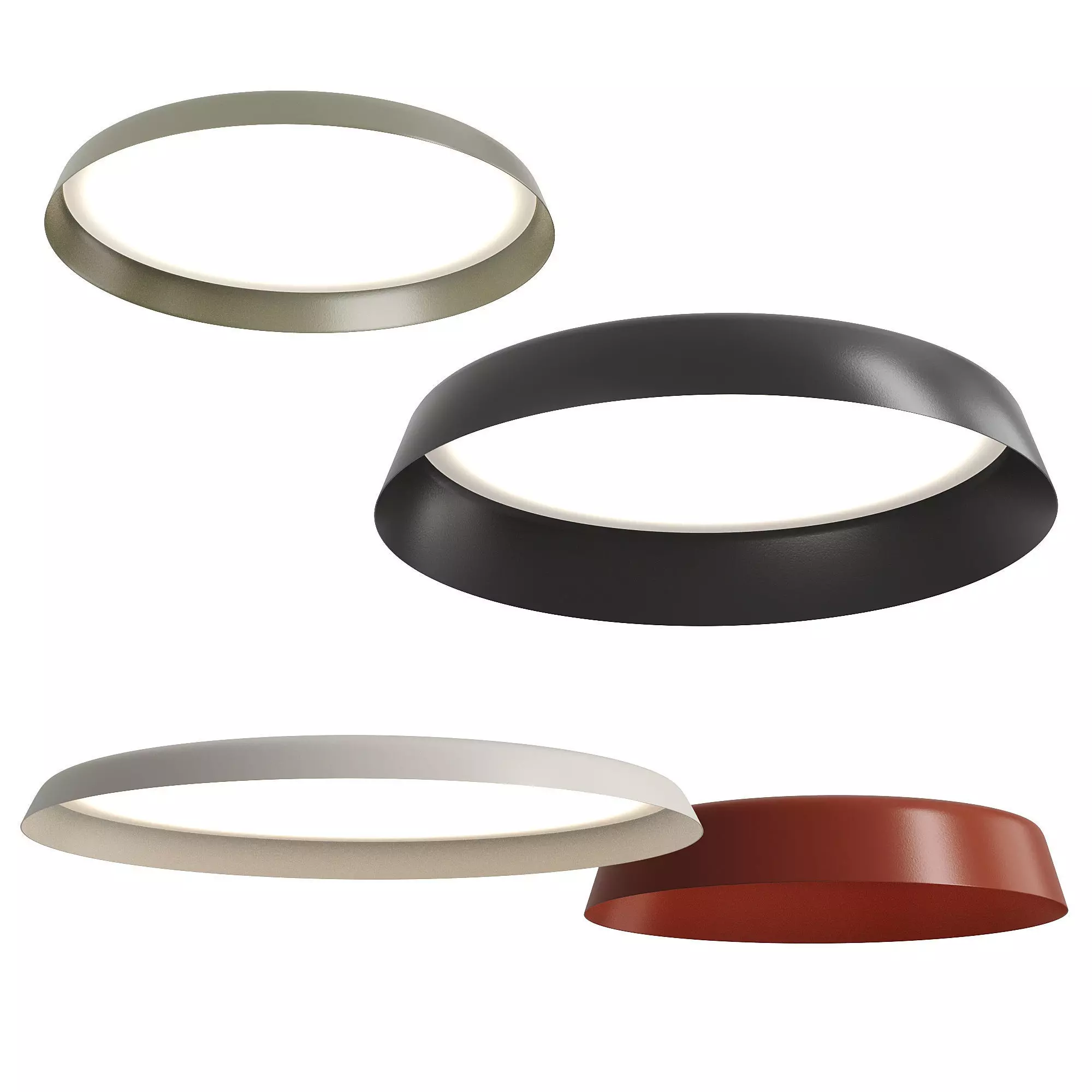 Bigger ceiling lamps 3D model_0