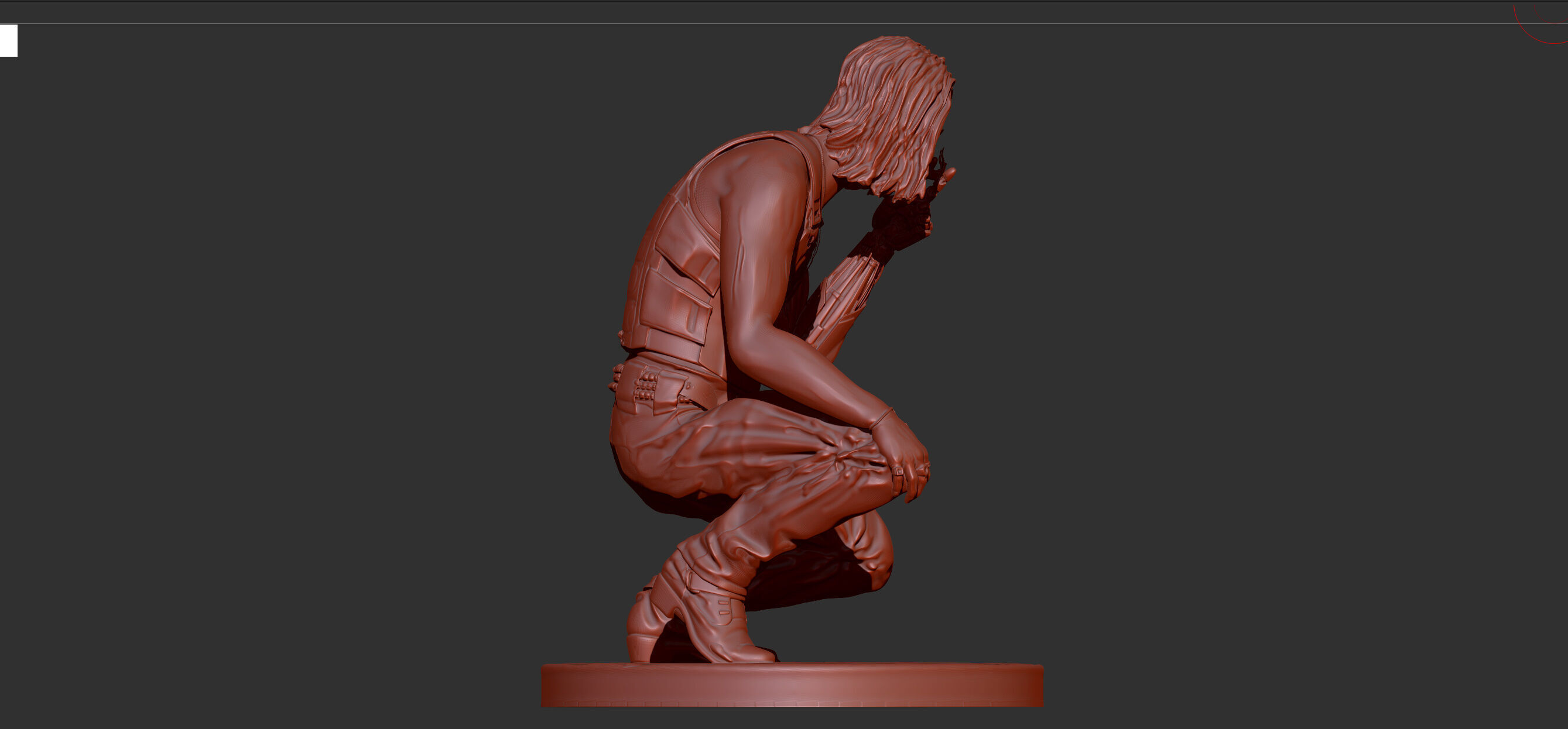 Cyberpunk 2077 Johnny Silverhand 3D print model_7