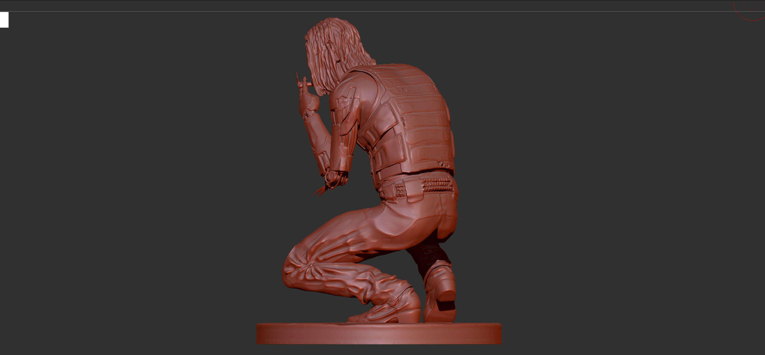 Cyberpunk 2077 Johnny Silverhand 3D print model_4