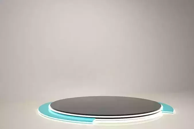 Virtual Platform Free low-poly 3D model