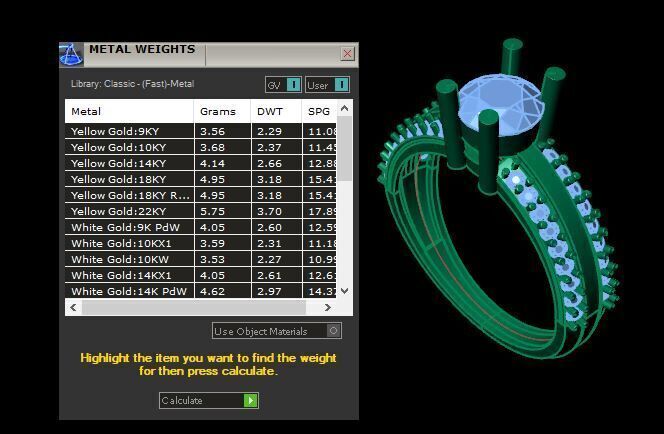 Modern Solitaire Engagement Ring 3D print model_17