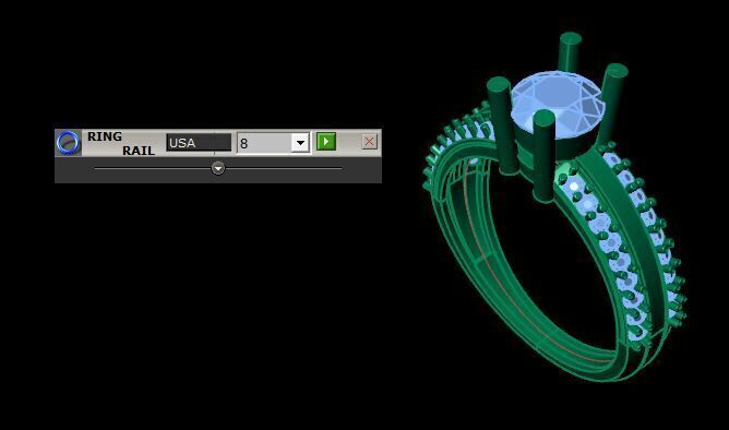 Modern Solitaire Engagement Ring 3D print model_16