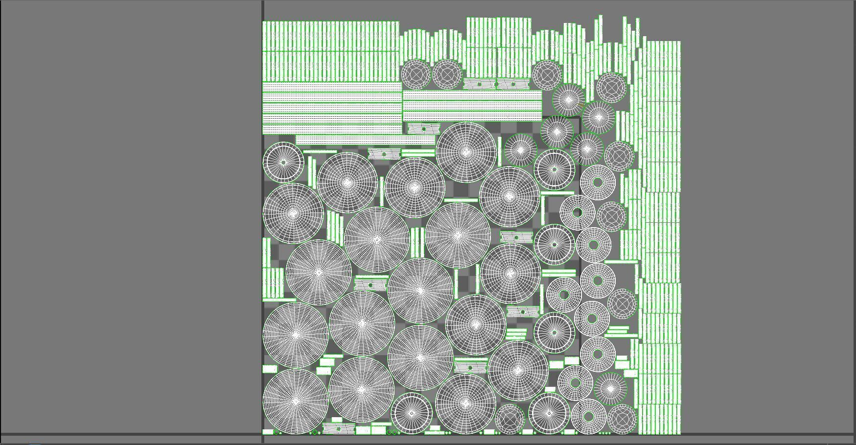 Alabaster Chandelier 3D model_12