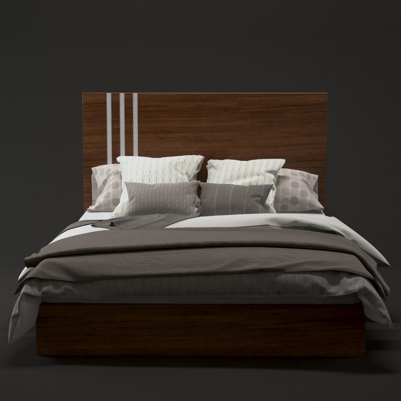 Lance Bedframe 3D model_2