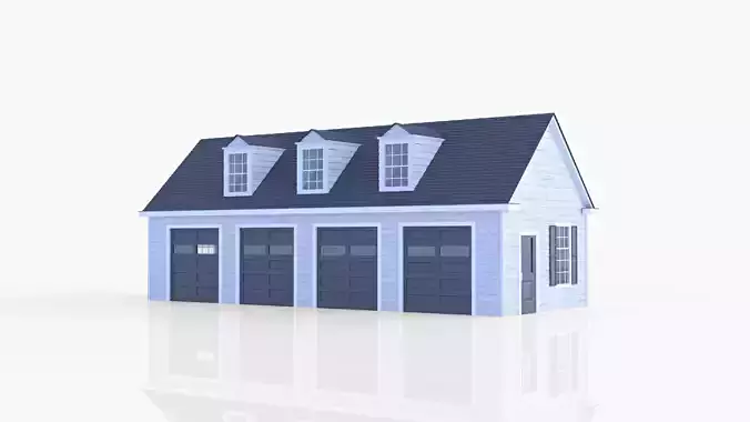 American Four Car Garage