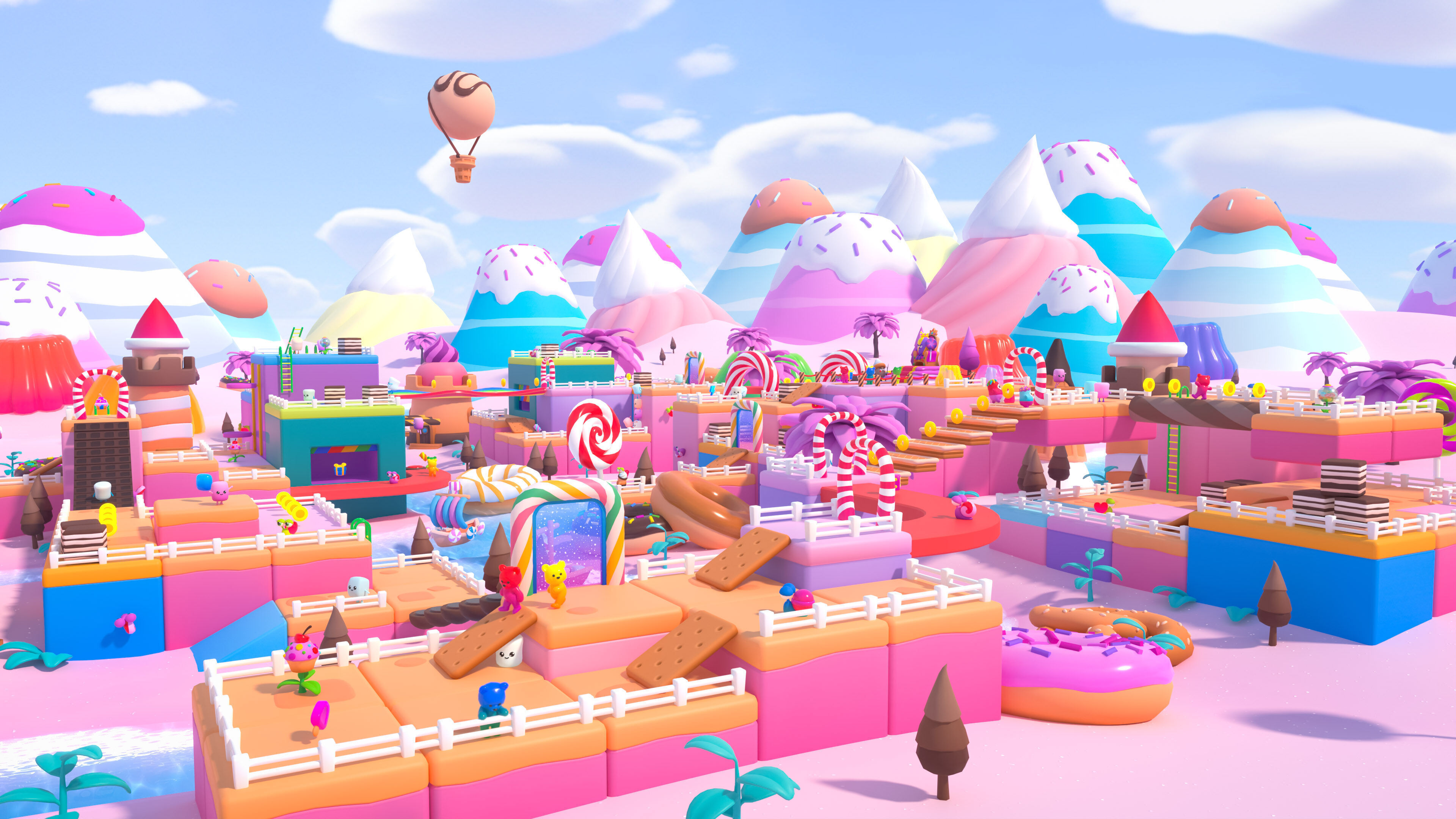 Sweet Land Low-poly 3D model_12
