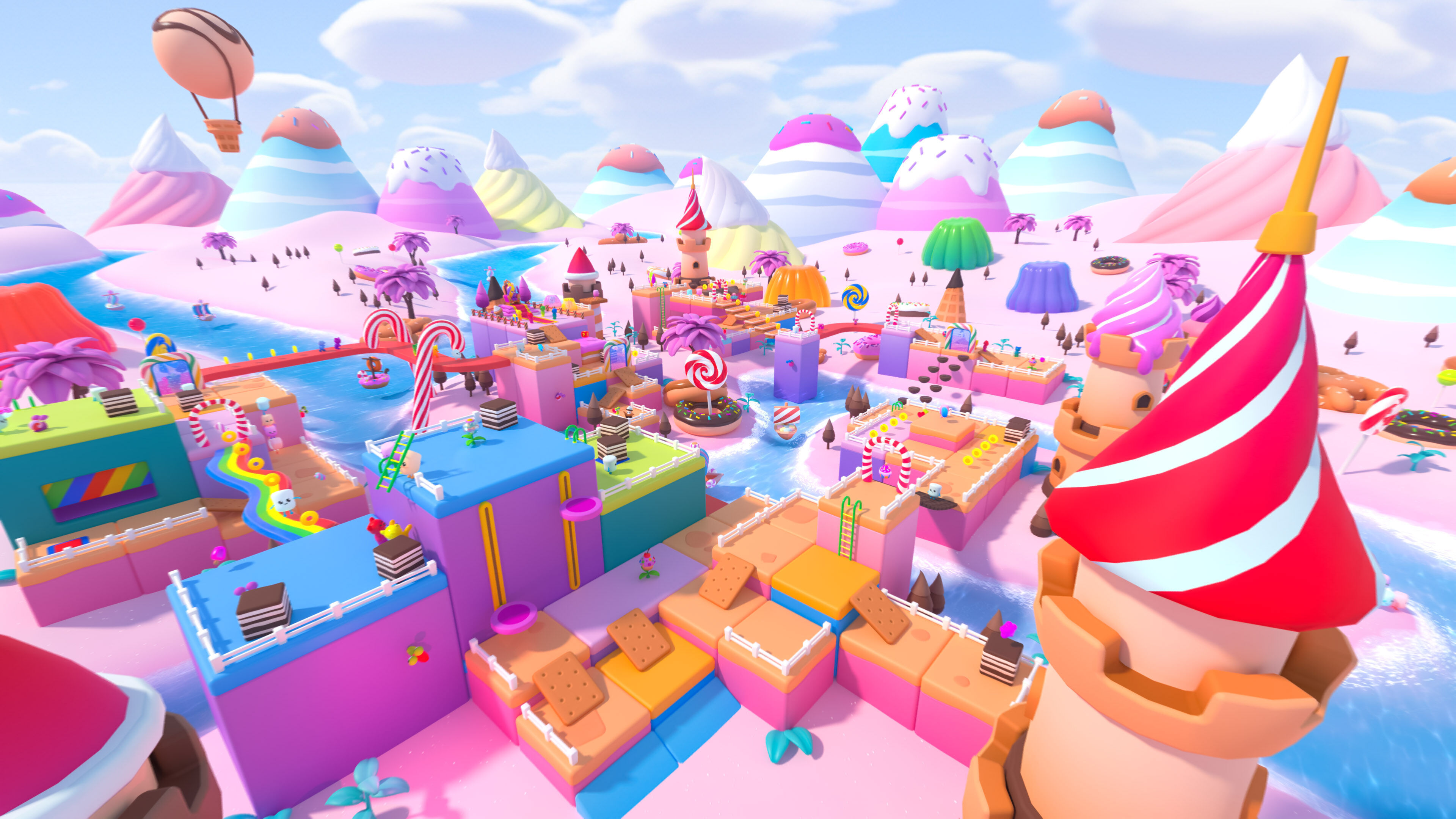 Sweet Land Low-poly 3D model_27