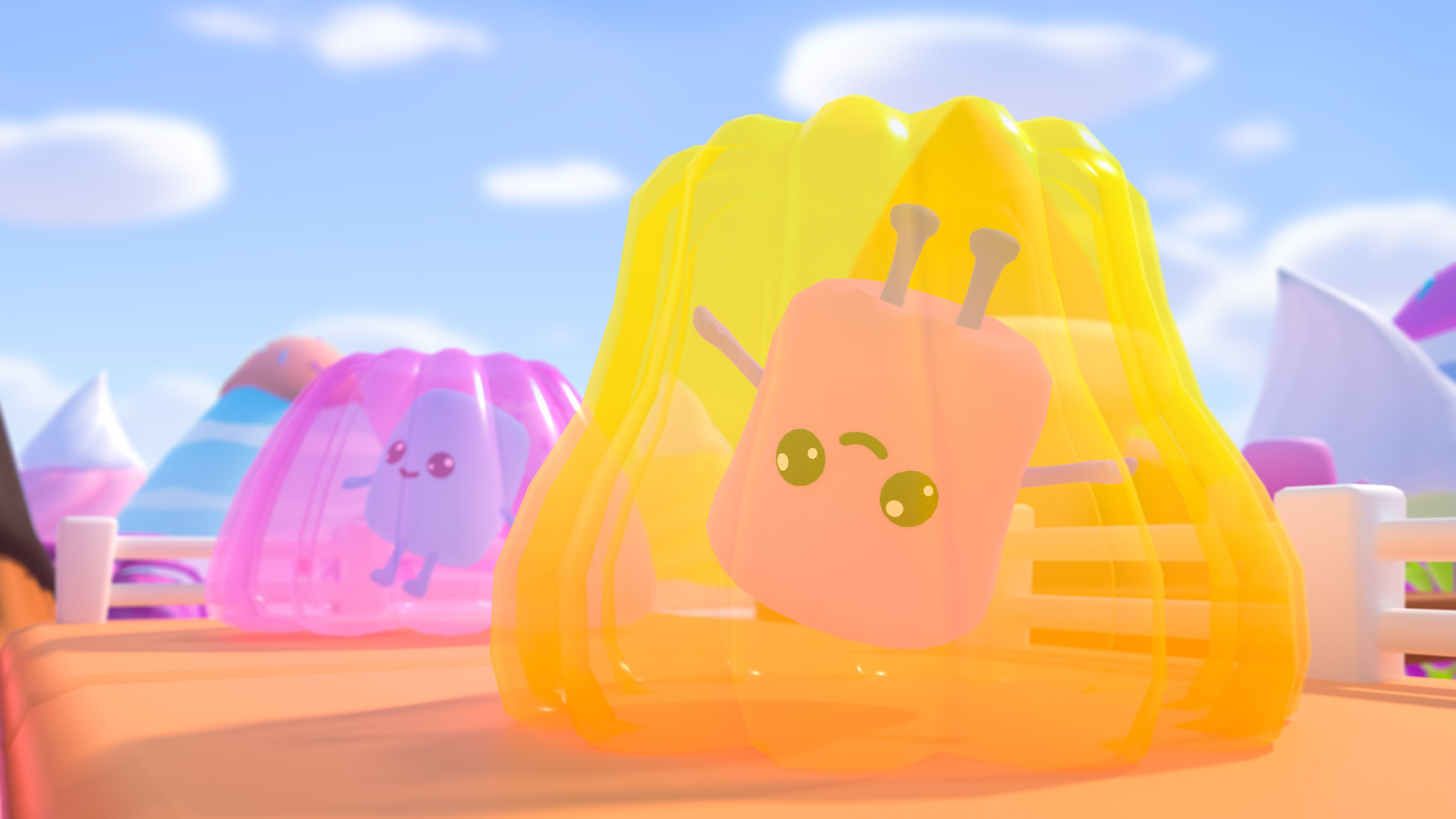 Sweet Land Low-poly 3D model_18