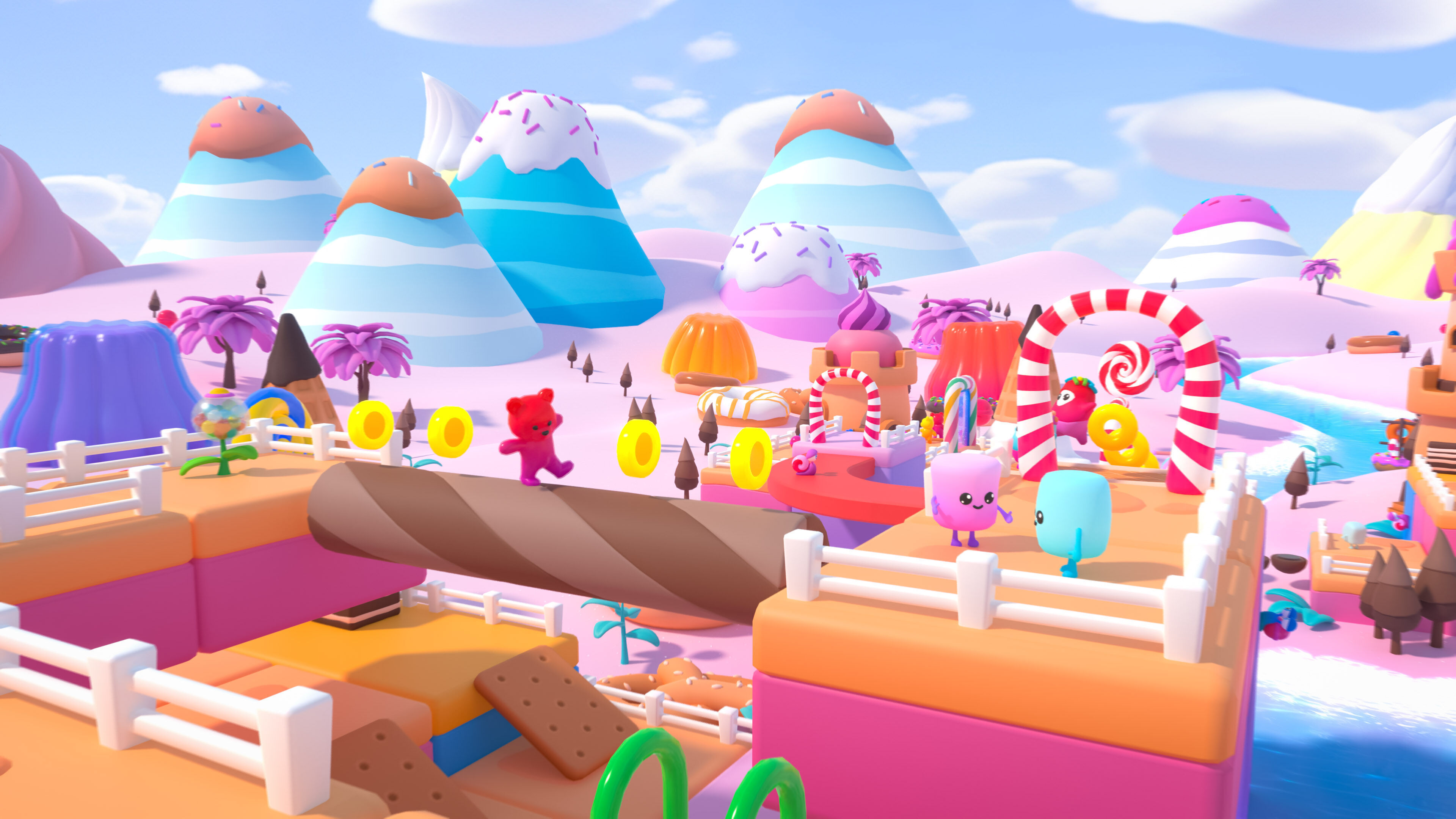 Sweet Land Low-poly 3D model_24