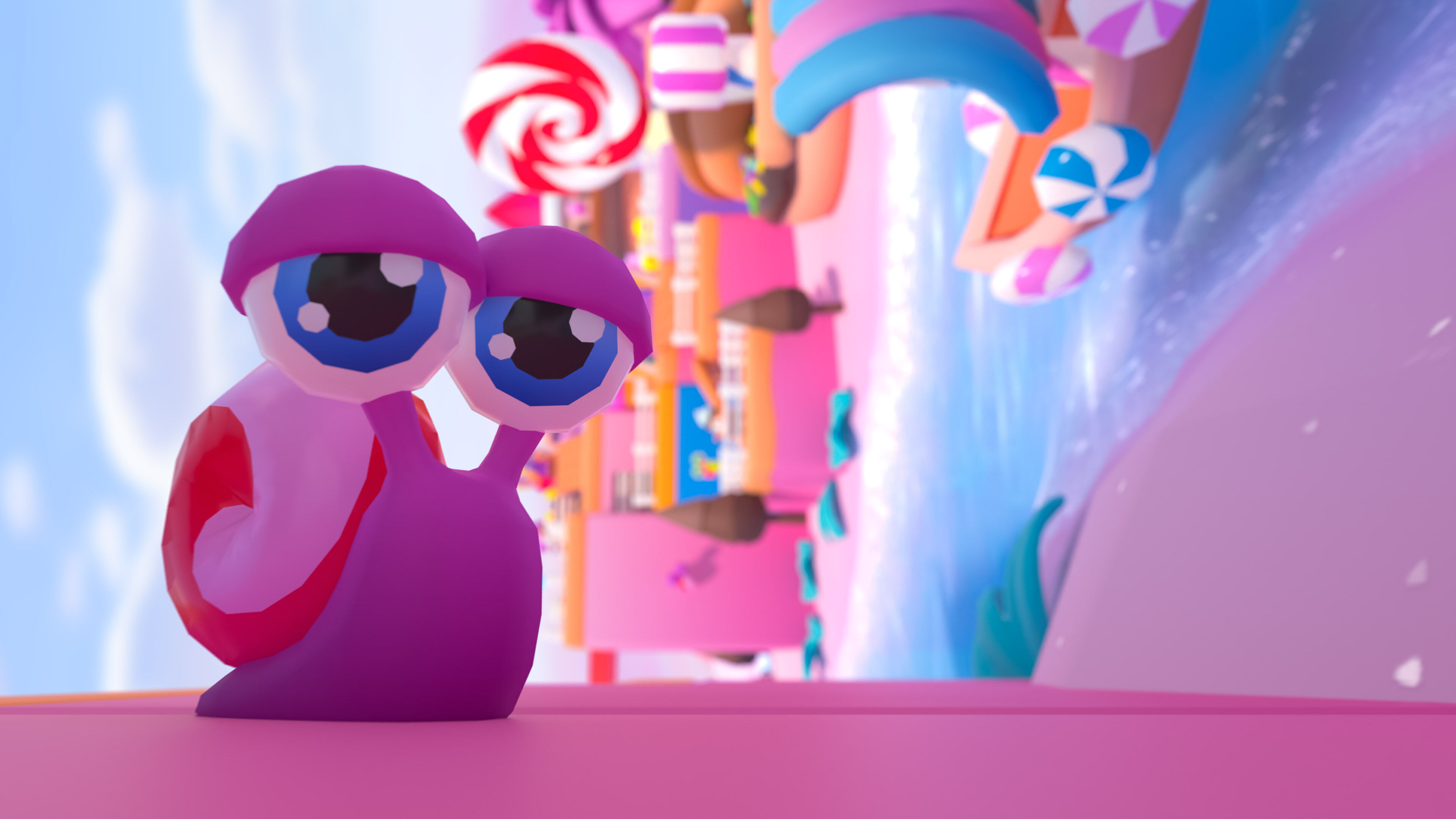 Sweet Land Low-poly 3D model_29