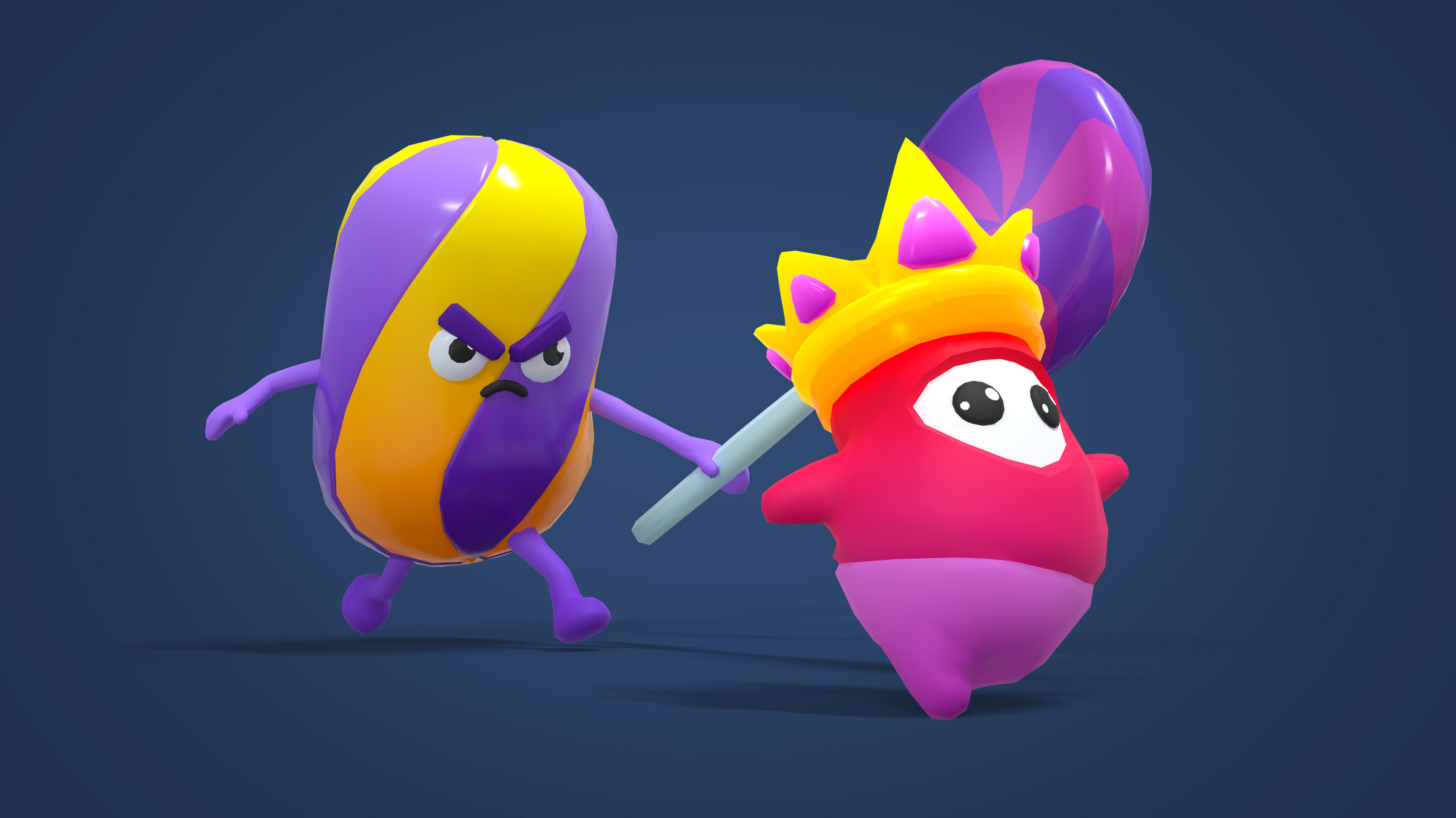 Sweet Land Low-poly 3D model_43