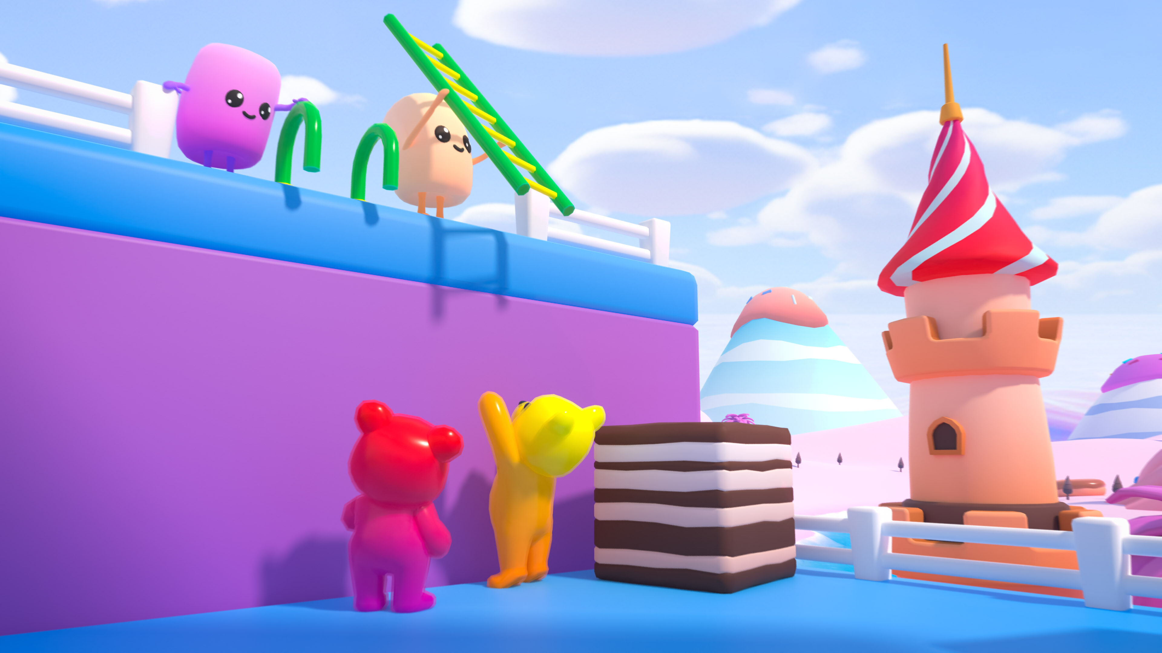 Sweet Land Low-poly 3D model_17