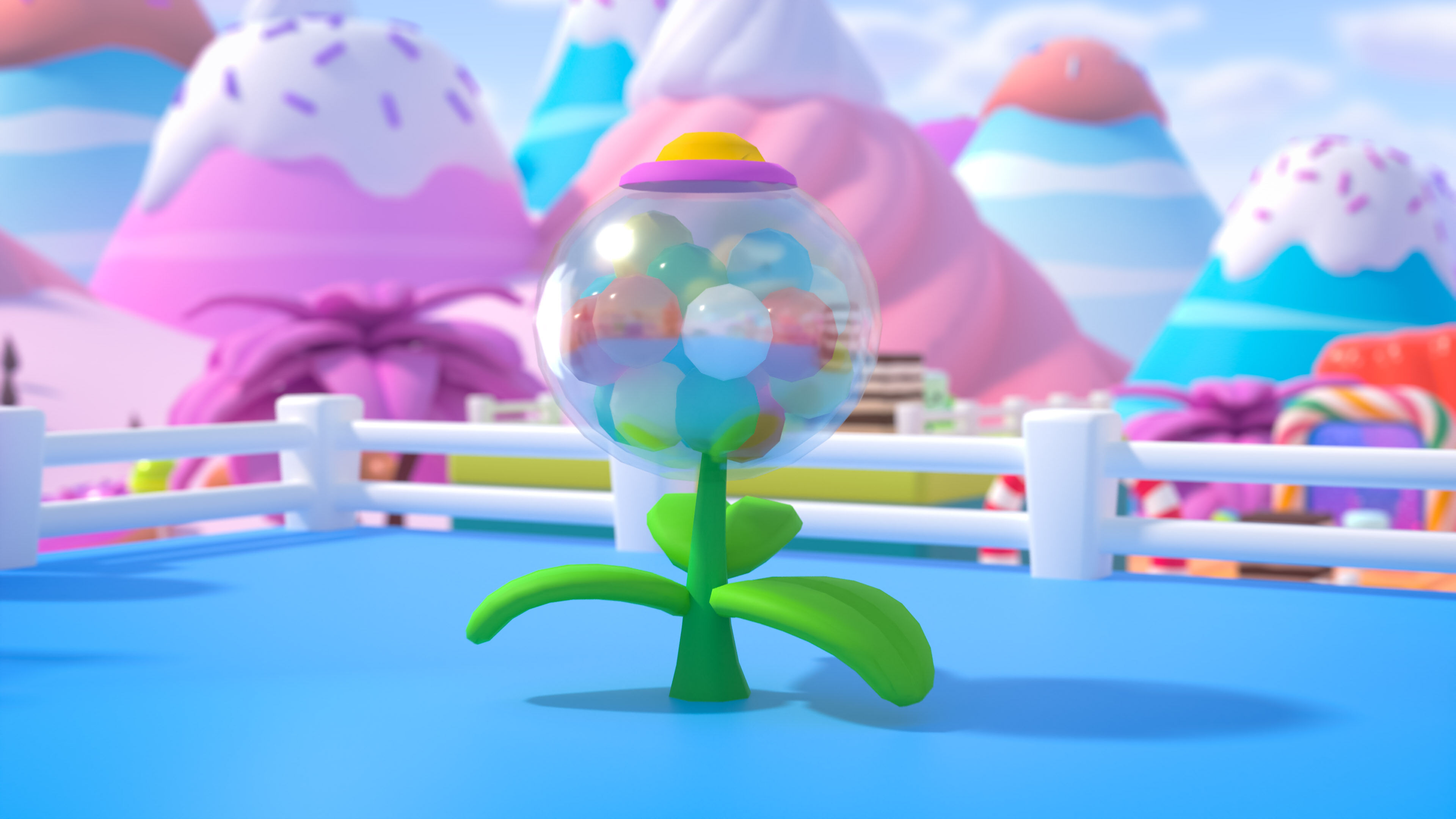 Sweet Land Low-poly 3D model_33