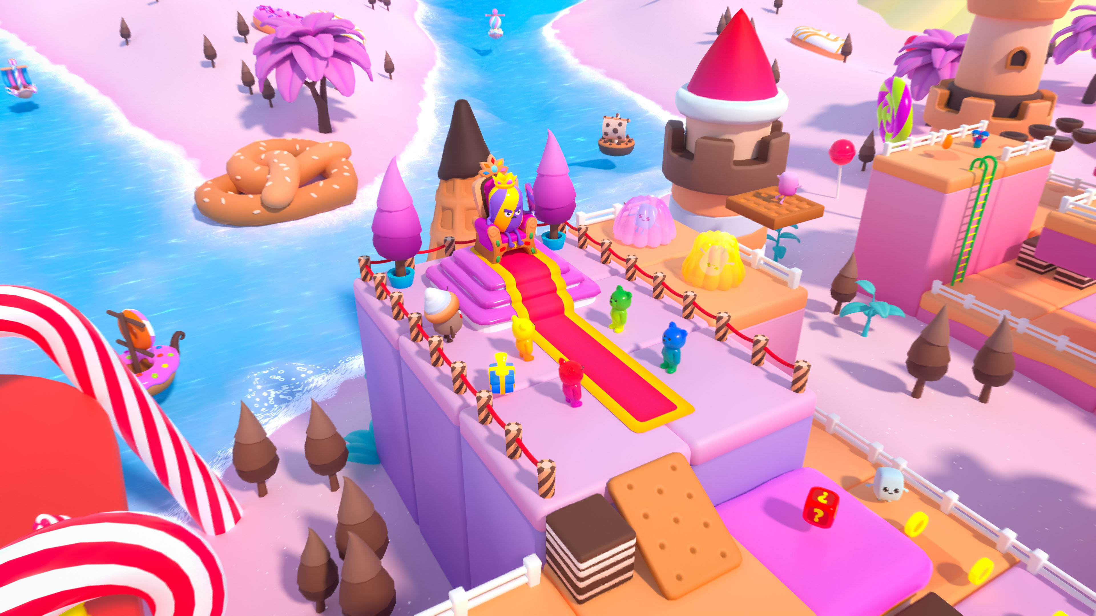 Sweet Land Low-poly 3D model_4