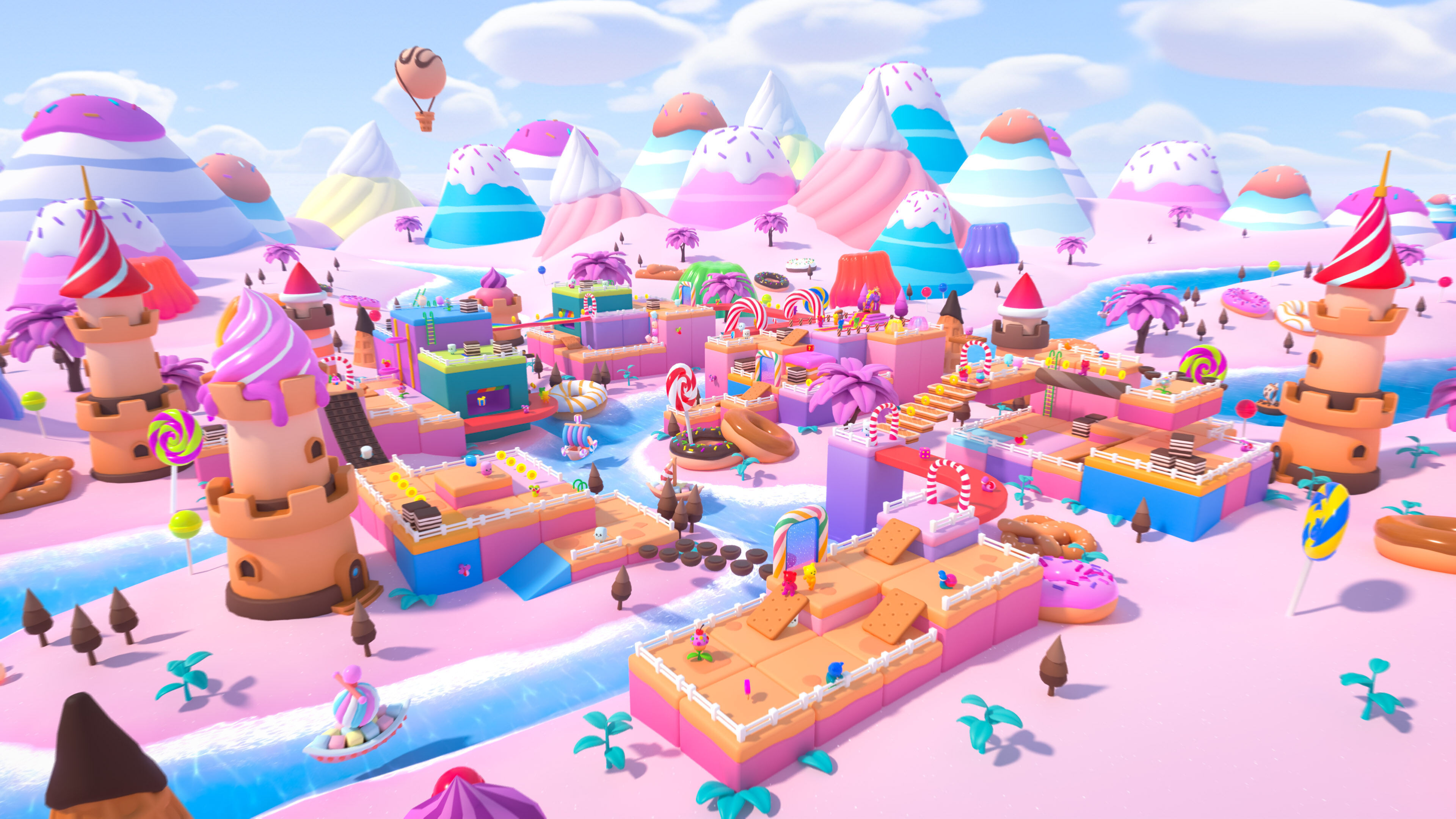 Sweet Land Low-poly 3D model_31