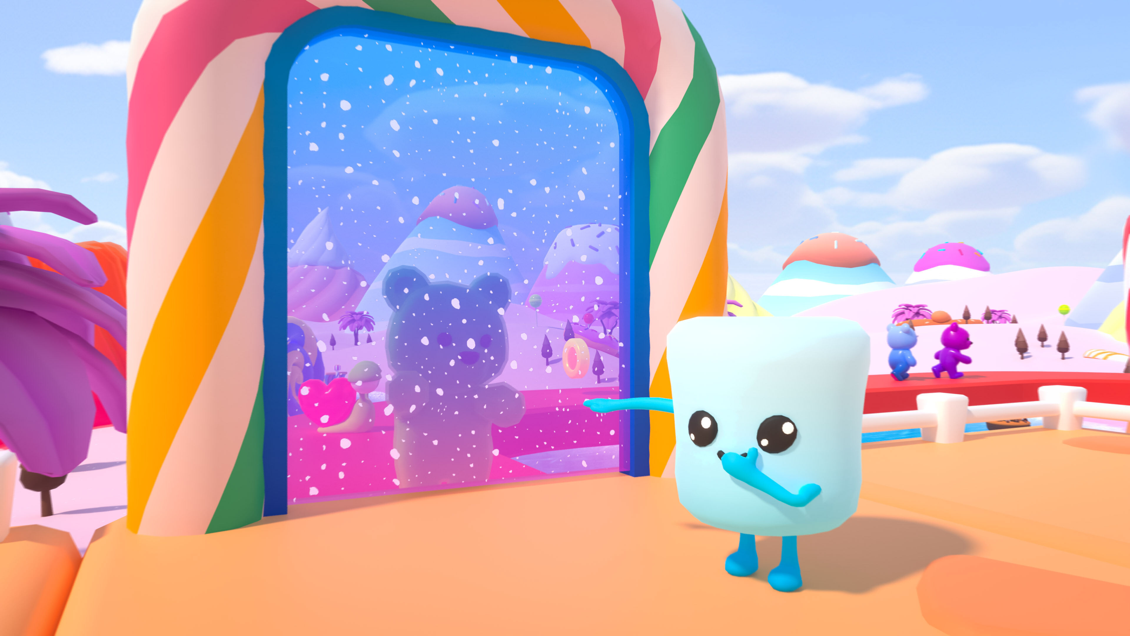 Sweet Land Low-poly 3D model_16