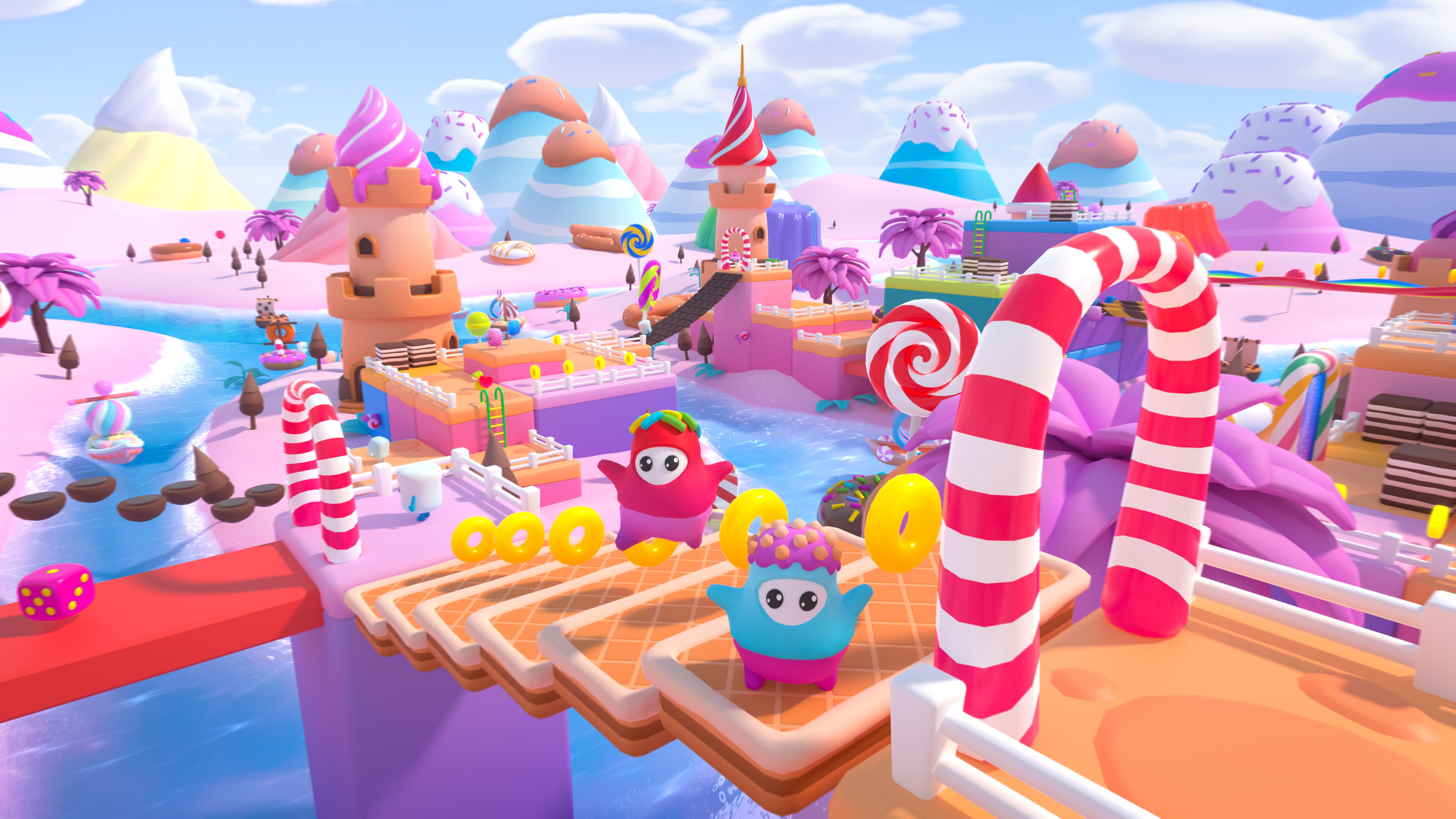 Sweet Land Low-poly 3D model_5