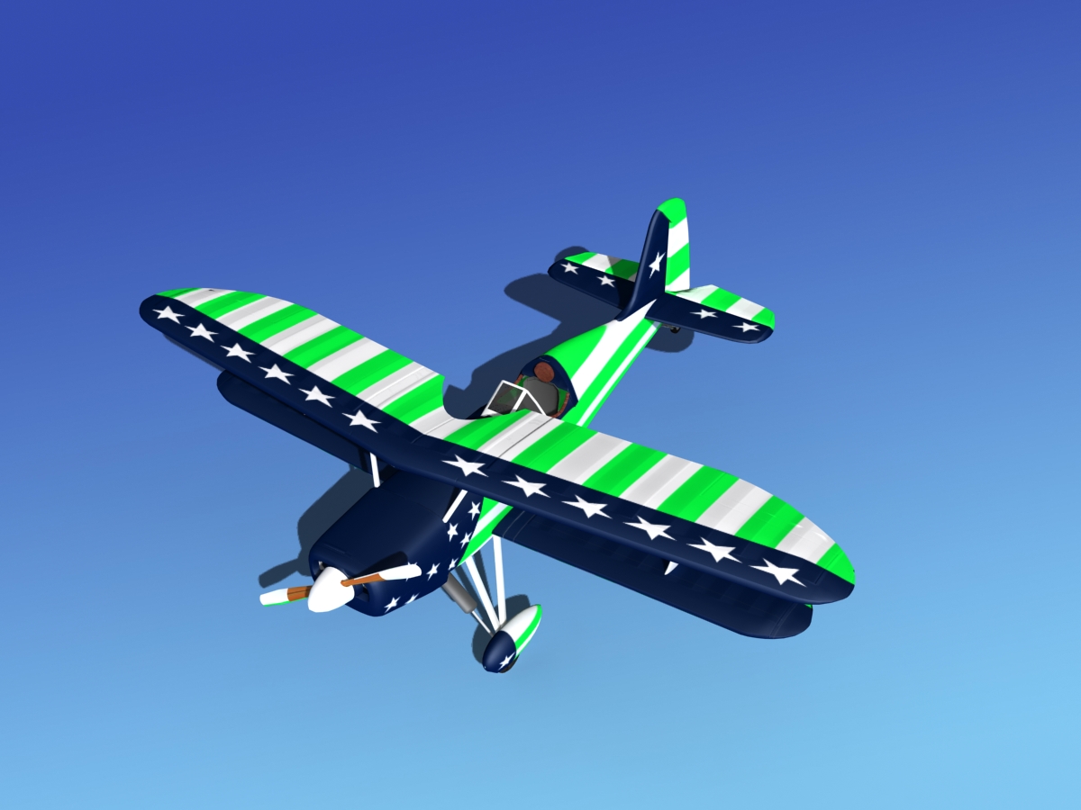 Stolp Starduster SA100 V01 3D model_7