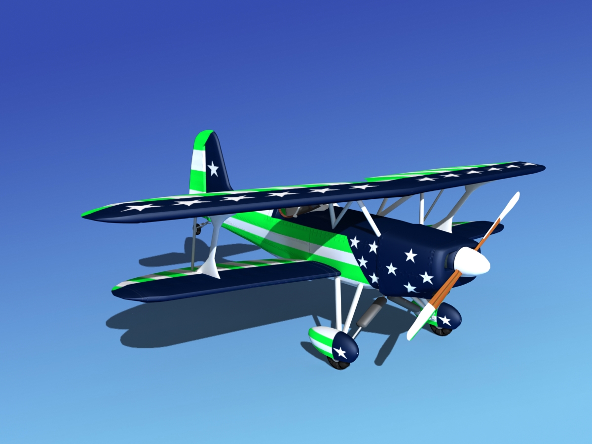 Stolp Starduster SA100 V01 3D model_1