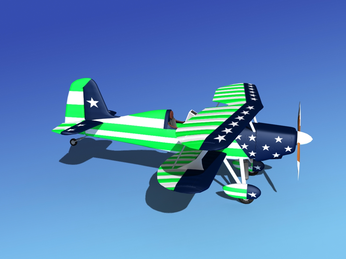 Stolp Starduster SA100 V01 3D model_9