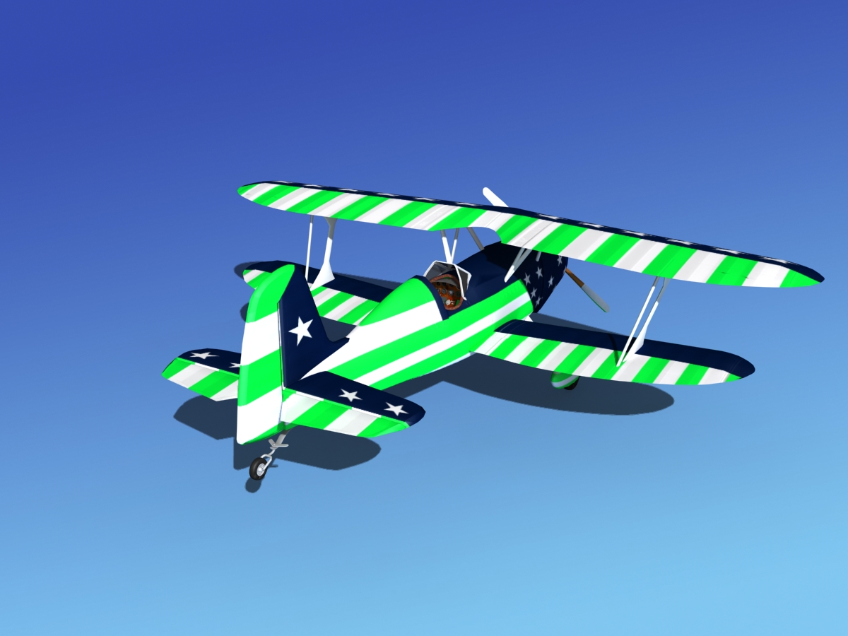 Stolp Starduster SA100 V01 3D model_8