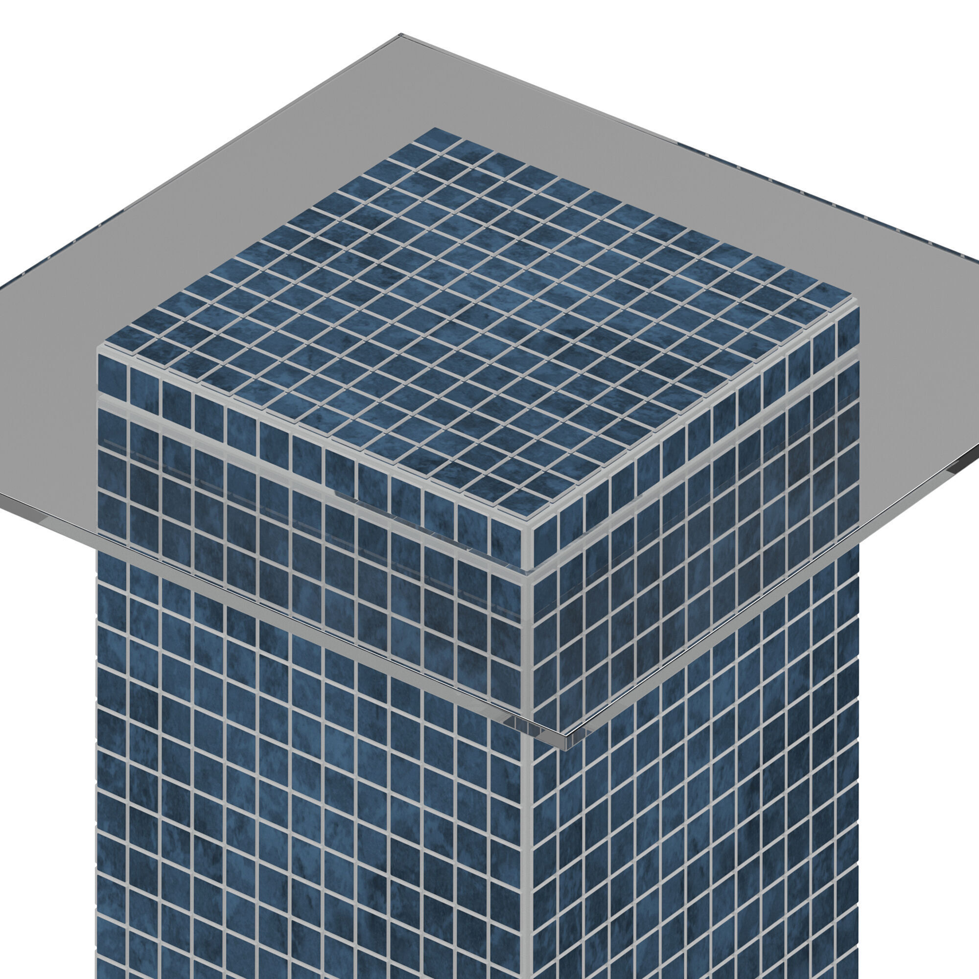 MT Cube tile table 3D model_2