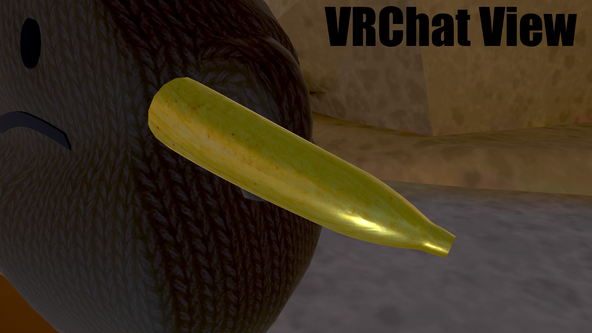 VRChat Banana Tanto Poiyomi Shader Low-poly 3D model_6