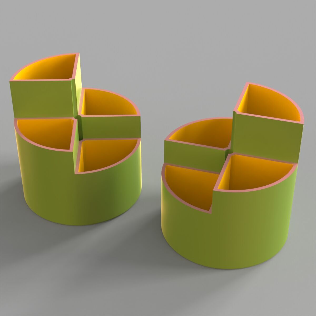 Stationery Organizer 3D print model_7