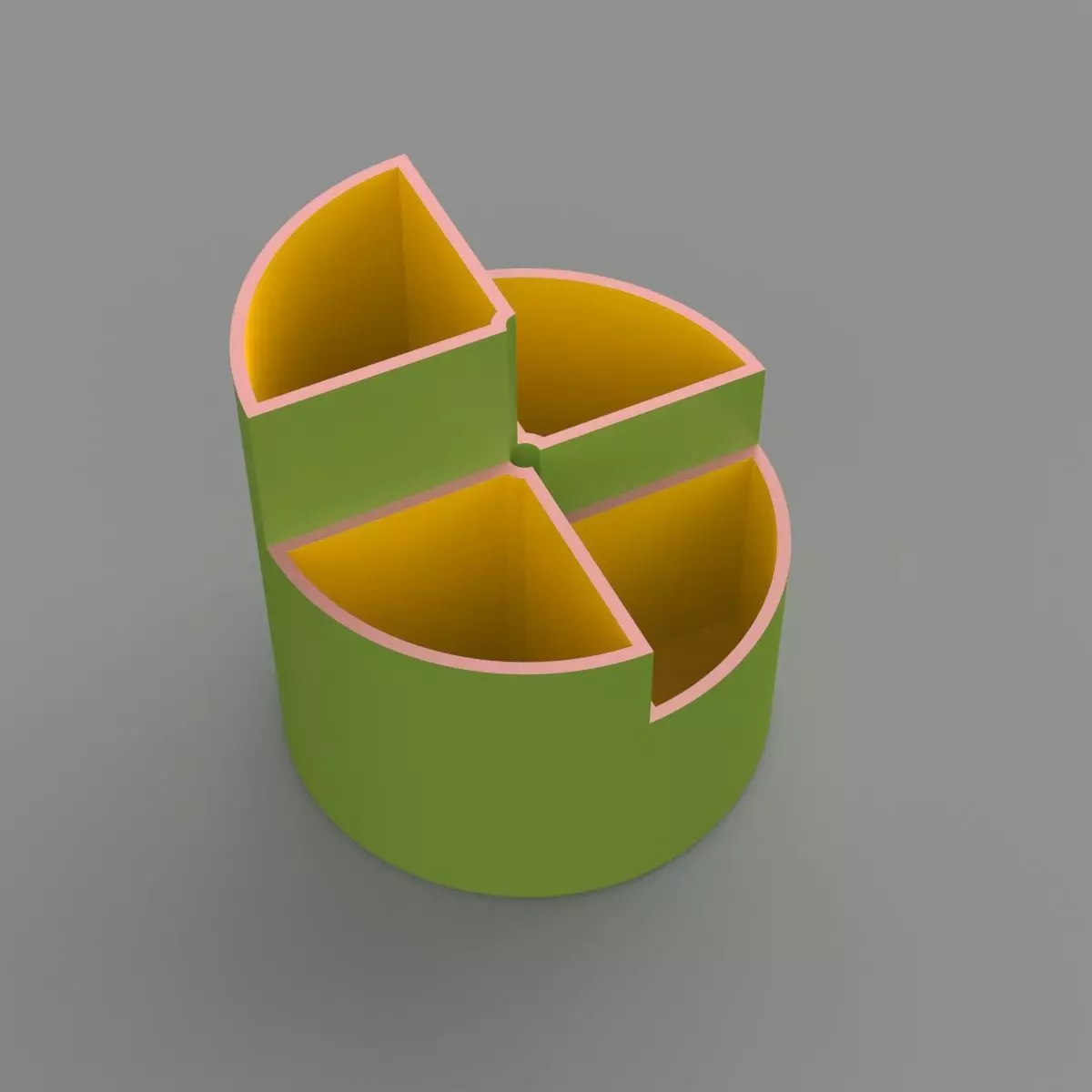 Stationery Organizer 3D print model_0