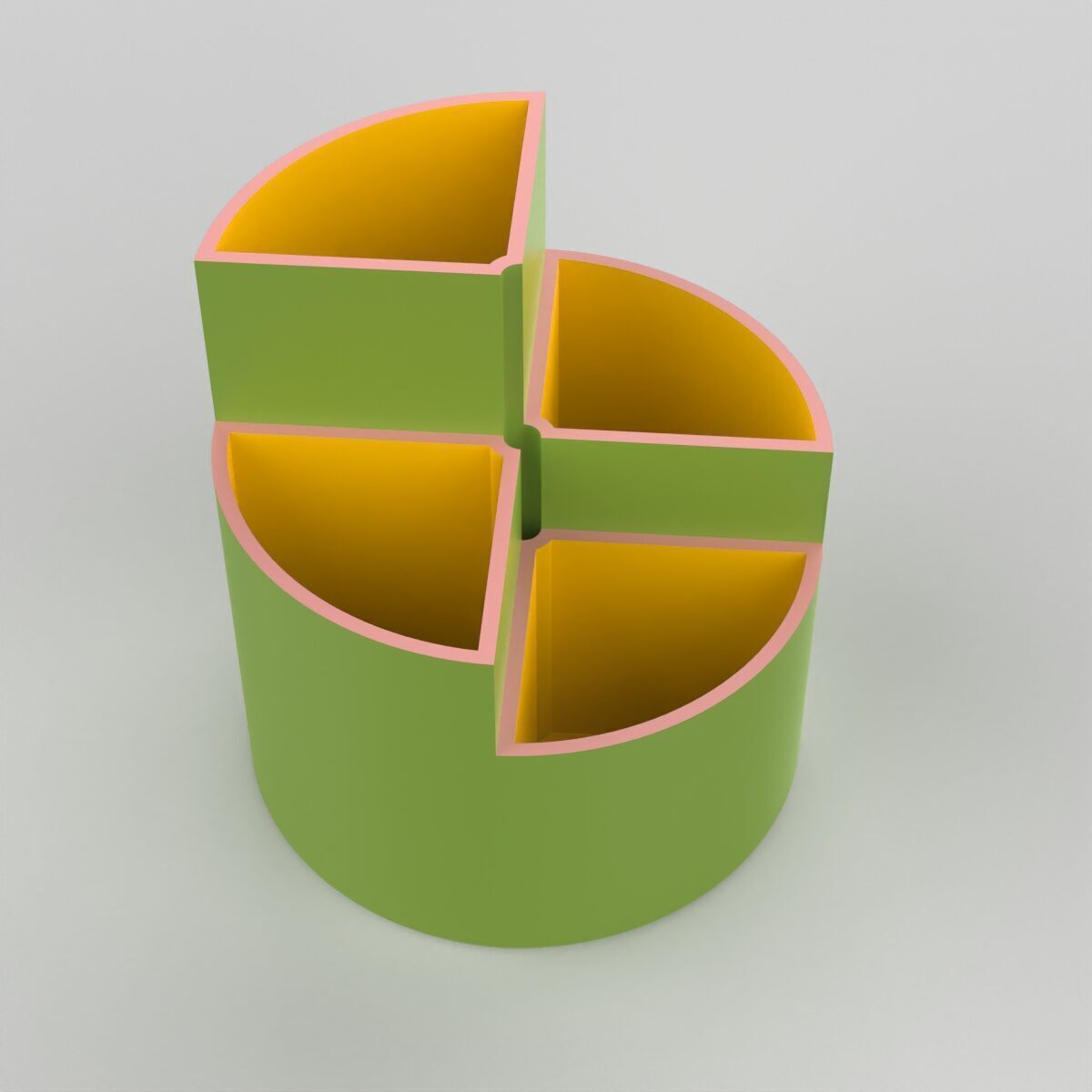 Stationery Organizer 3D print model_8
