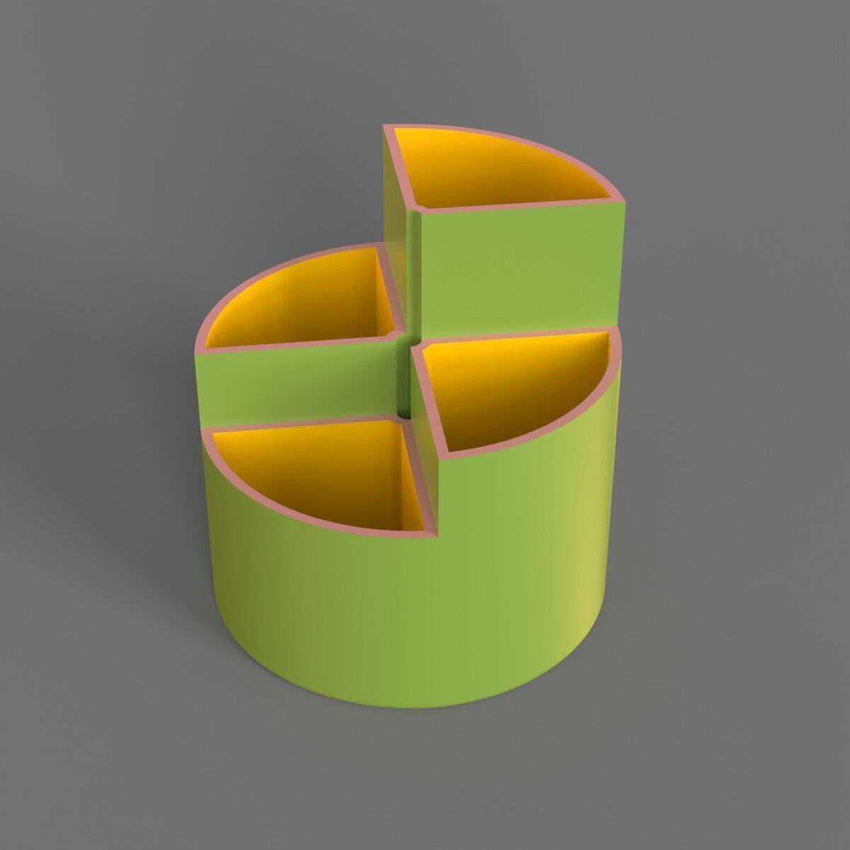 Stationery Organizer 3D print model_6