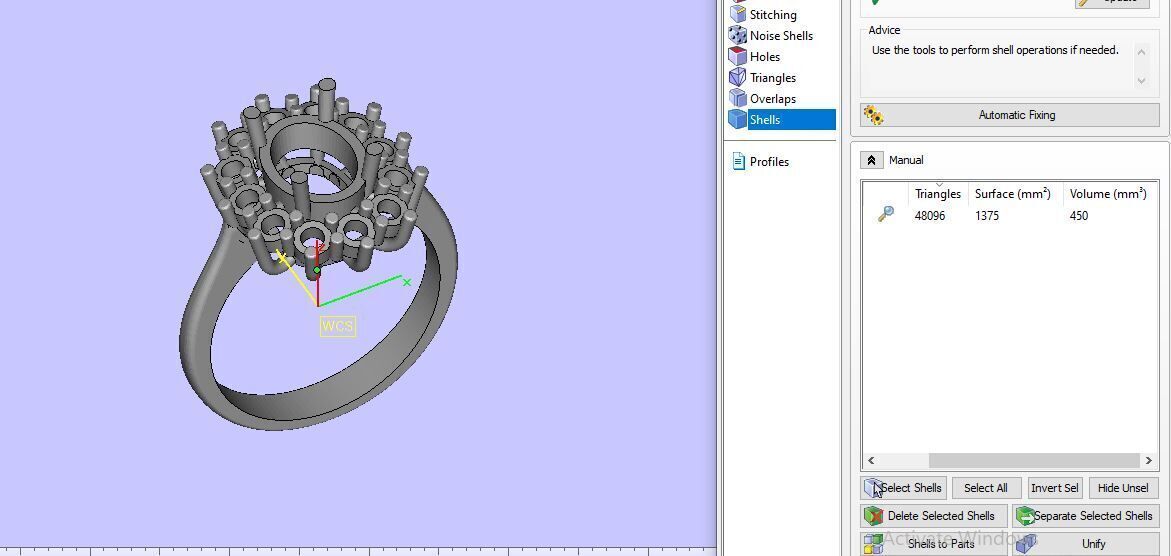 Ruby And Diamonds Ring  3D print model_24